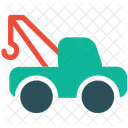 Abschleppen Lkw Transport Symbol