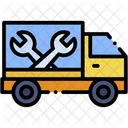 LKW Lastwagen Fahrzeug Symbol