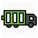 LKW Fahrzeug Batterie Symbol