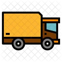 Lkw Lieferung Transport Symbol