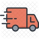 LKW Lieferung Logistik Symbol