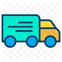 Lieferwagen Transportwagen LKW Symbol