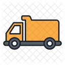 LKW Minen LKW Muldenkipper Symbol