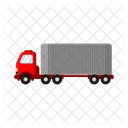 LKW Transport Fahrzeug Symbol