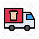 LKW Backerei Lieferung Icon