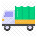 Fahrzeug Transport Lieferwagen Symbol