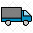 LKW Transport Transport Fahrzeug Versand Lieferung Symbol