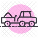 Lkw Ladung Bauernhof Symbol