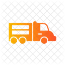 LKW Lieferung Logistik Symbol