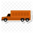 LKW Umzug Transporter Symbol