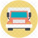 Lkw Transport Zuhause Symbol