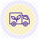 LKW Blatt Farbkreis Symbol Symbol