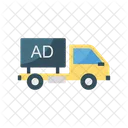 Anzeigen LKW Werbung Symbol