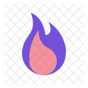 Llama Fuego Luz Icon