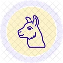 Llama Animal Wildlife Icon