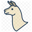 Llama Animal Zoo Icon
