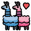 Cute Lovely Pet Animals Color Icon