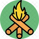 Llama Fuego Incendio Forestal Icon