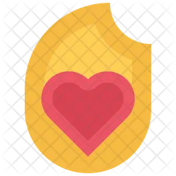 Llama del corazon  Icono