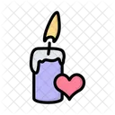 Llama Del Corazon Corazon Ardiente Corazon De Fuego Icon