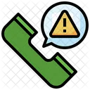 Llamada de alerta  Icono