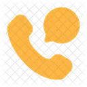 Llamada Chat Chat Burbuja Llamada Icono