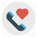 Llamada Telefono Amor Icono