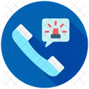 Llamada Emergencia Ayuda Icon