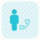 Llamada de usuario  Icono