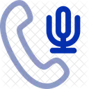 Llamada De Voz Llamada Voz Icono