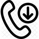 Llamada Entrante Llamada Telefono Icono