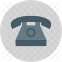 Llamada Comunicacion Telefono Fijo Icono