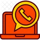 Llamada Chat Movil Icono