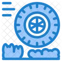 Llanta de carro  Icono