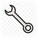 Simple Llave Herramienta Icono