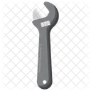 Llave ajustable  Icono