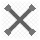 Llave cruzada  Icono