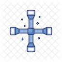 Llave de tuercas  Icono