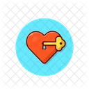 Llave de amor  Icon