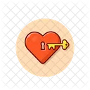 Llave de amor  Icon