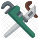 Llave de tubo  Icono