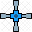 Llave De Tuercas Estiron Llave Inglesa Icono