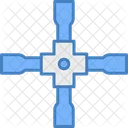 Llave De Tuercas Estiron Llave Inglesa Icono