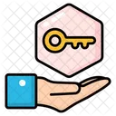 Llave digital  Icono