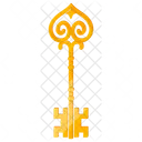 Llave medieval  Icono