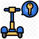 Llave de scooter  Icono