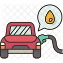 Llenado De Combustible Coche Gasolina Icono