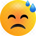 Llorando Emoji Emoticones Icono