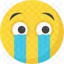 Llorar Llorar Emoticon Icono