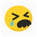 Emoji Llorando Emoji Triste Llorando Icono